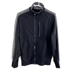 Lululemon Men’s Kung Fu Jacket Full Zip Black / Gray Size S